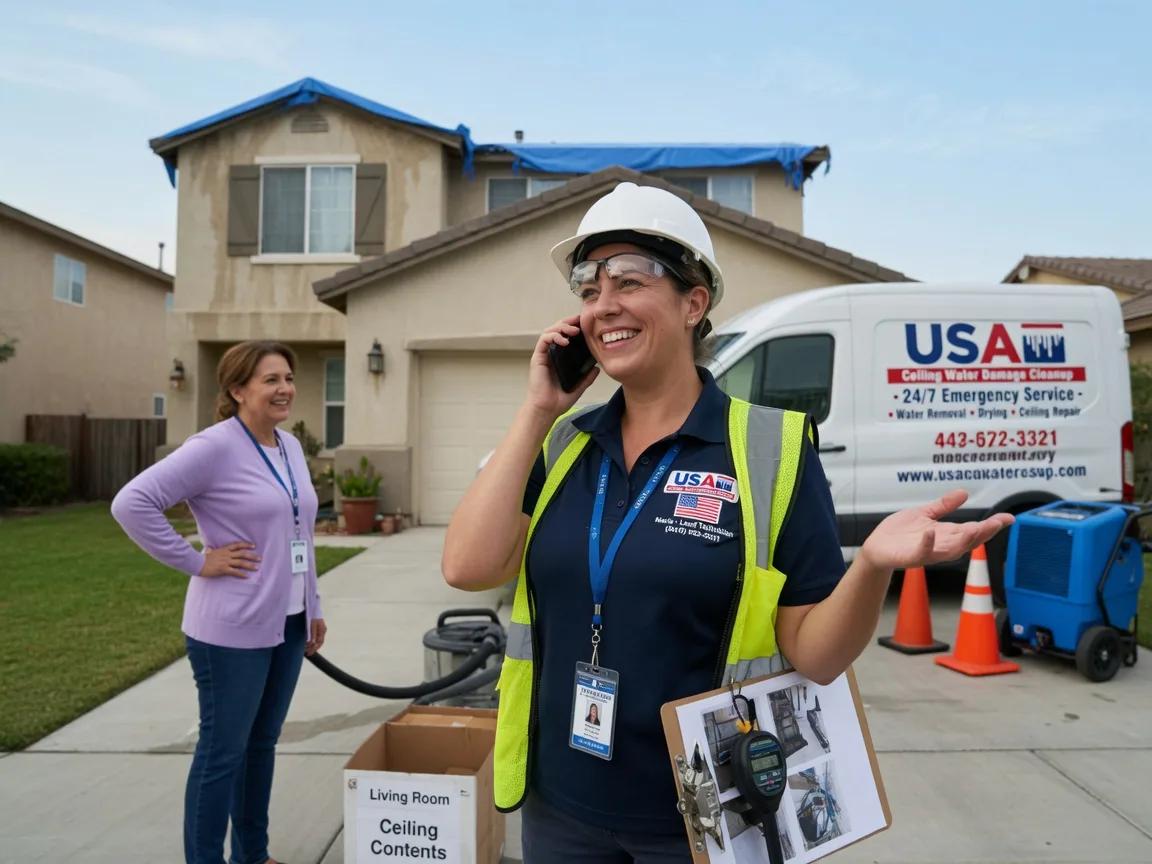 Ceiling Water Damage Restoration Ladd, IL FAQs